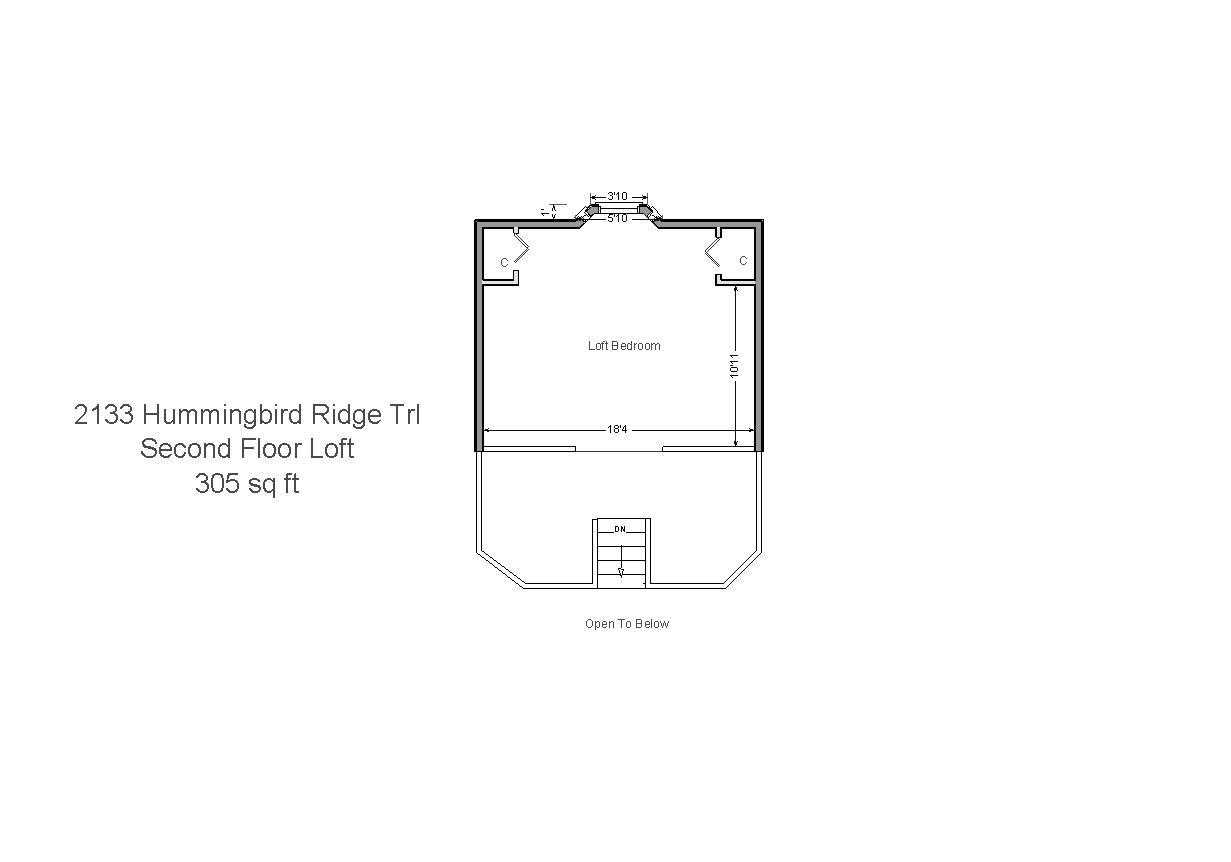 2133 Hummingbird Ridge Trail Montvale, VA 24122 - Photo 74 of 75 floor plan loft