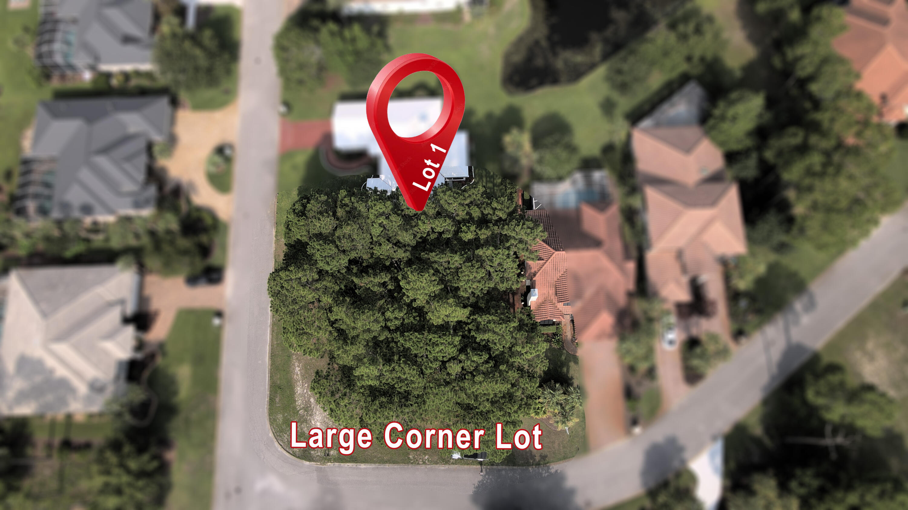 Lot 1 Indigo Loop Miramar Beach, FL 32550 - Photo 5 of 9 an aerial view of a sign board