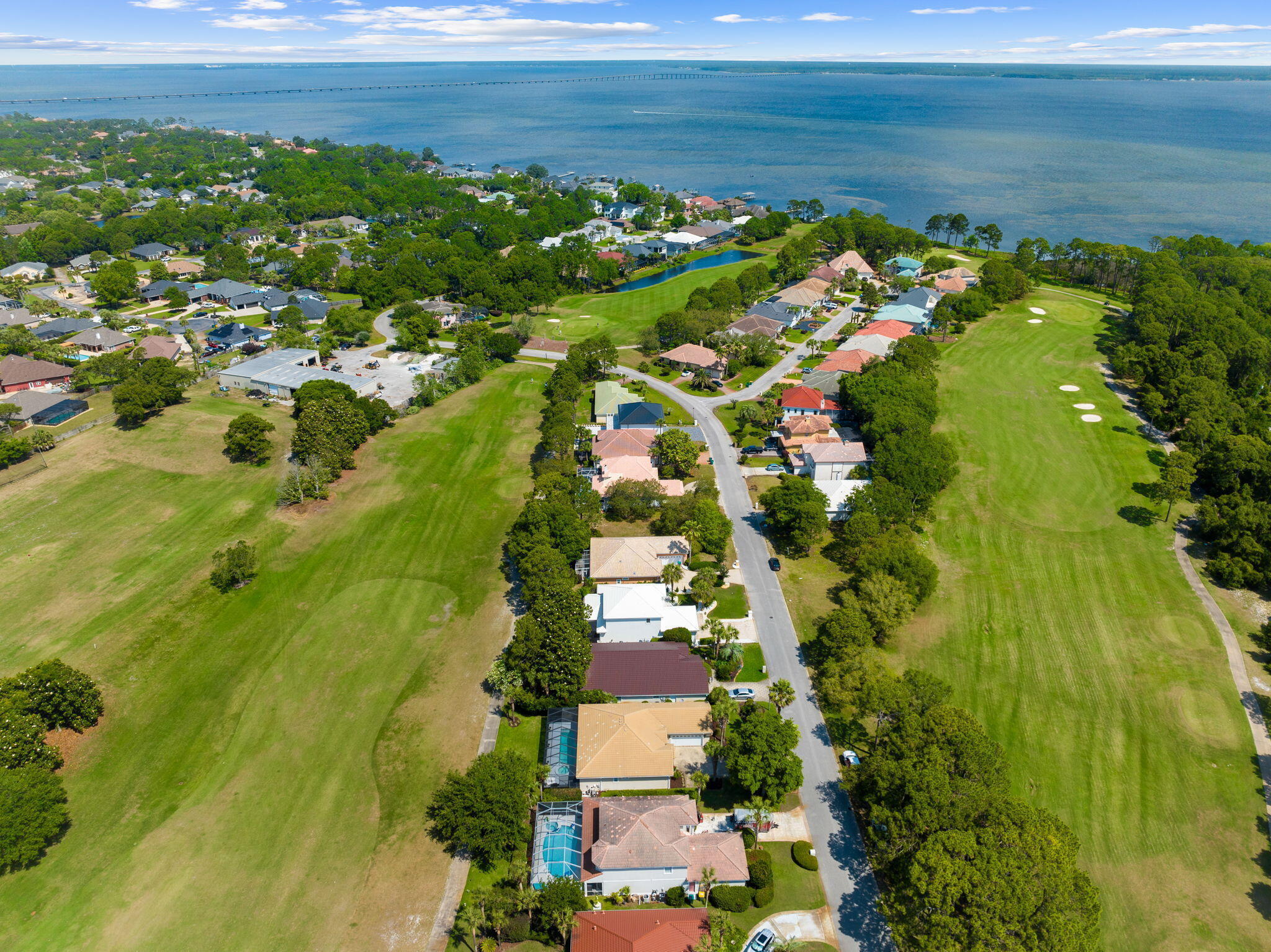 Lot 1 Indigo Loop Miramar Beach, FL 32550 - Photo 9 of 9 a view of a lake with a city