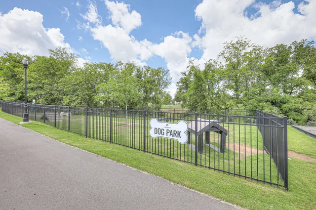 a view of a wrought iron fences in front of house