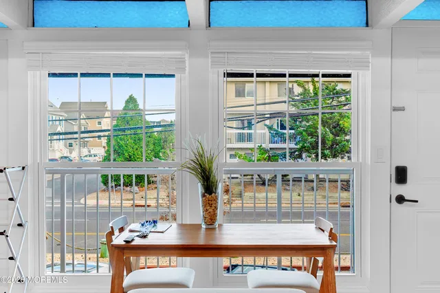 a view of a roof deck