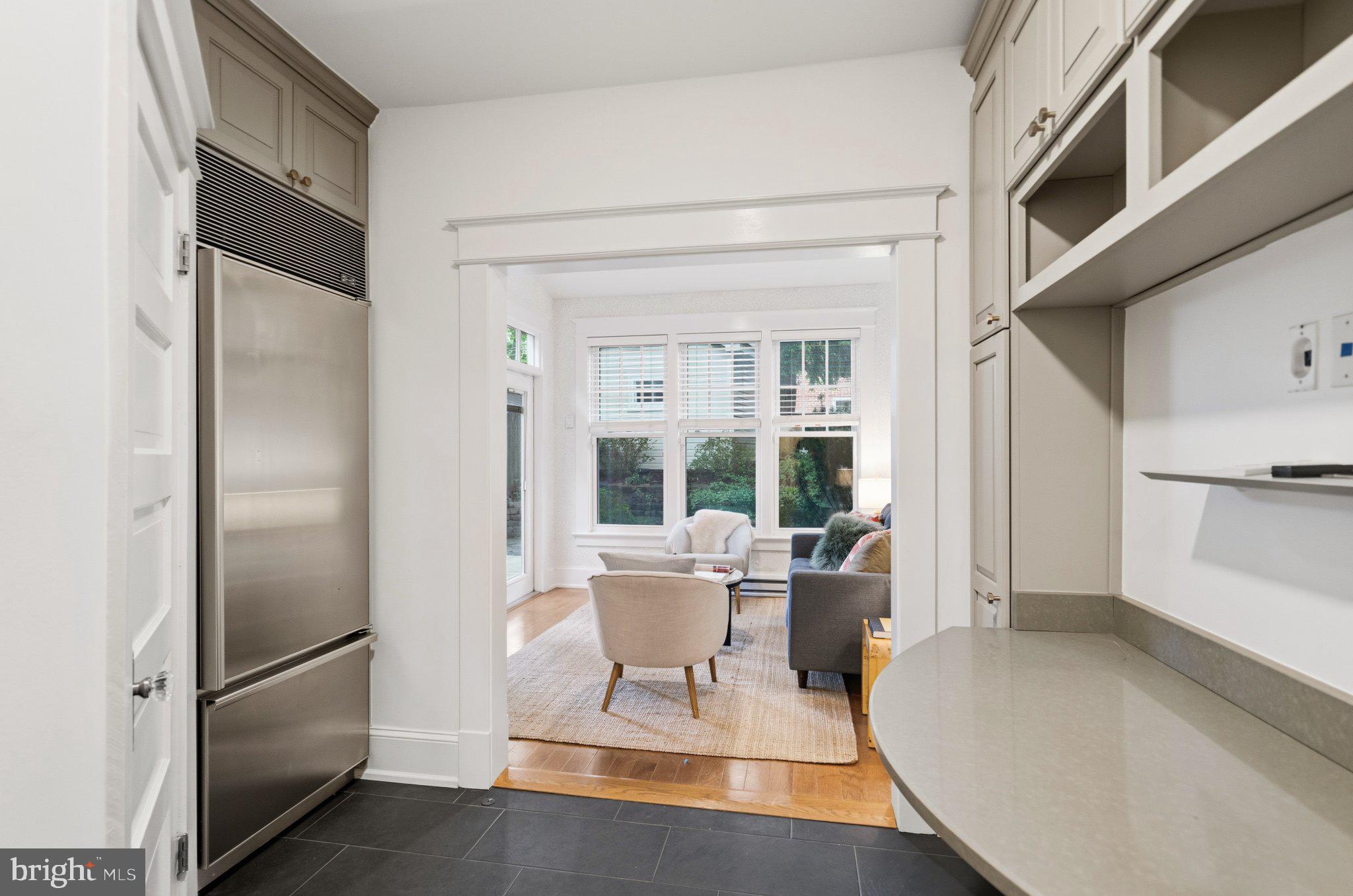 2934 Porter Street Northwest Washington, DC 20008 - Photo 13 of 33 Bright and inviting kitchen entryway.