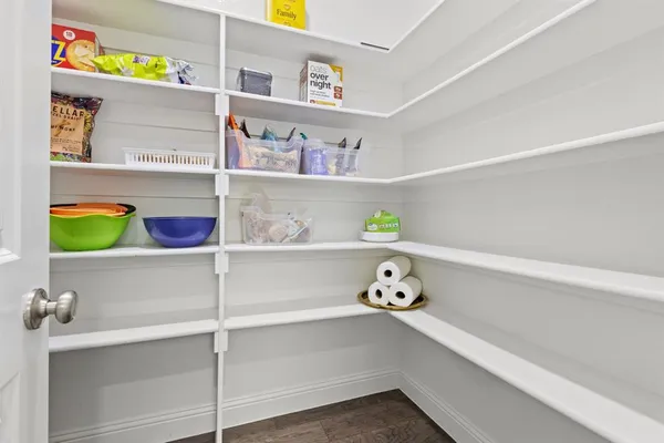 a utility room with a window