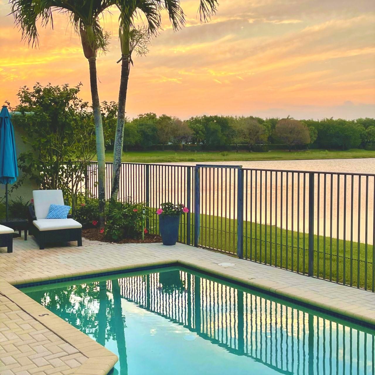 Lake Azure Preserve Sunset