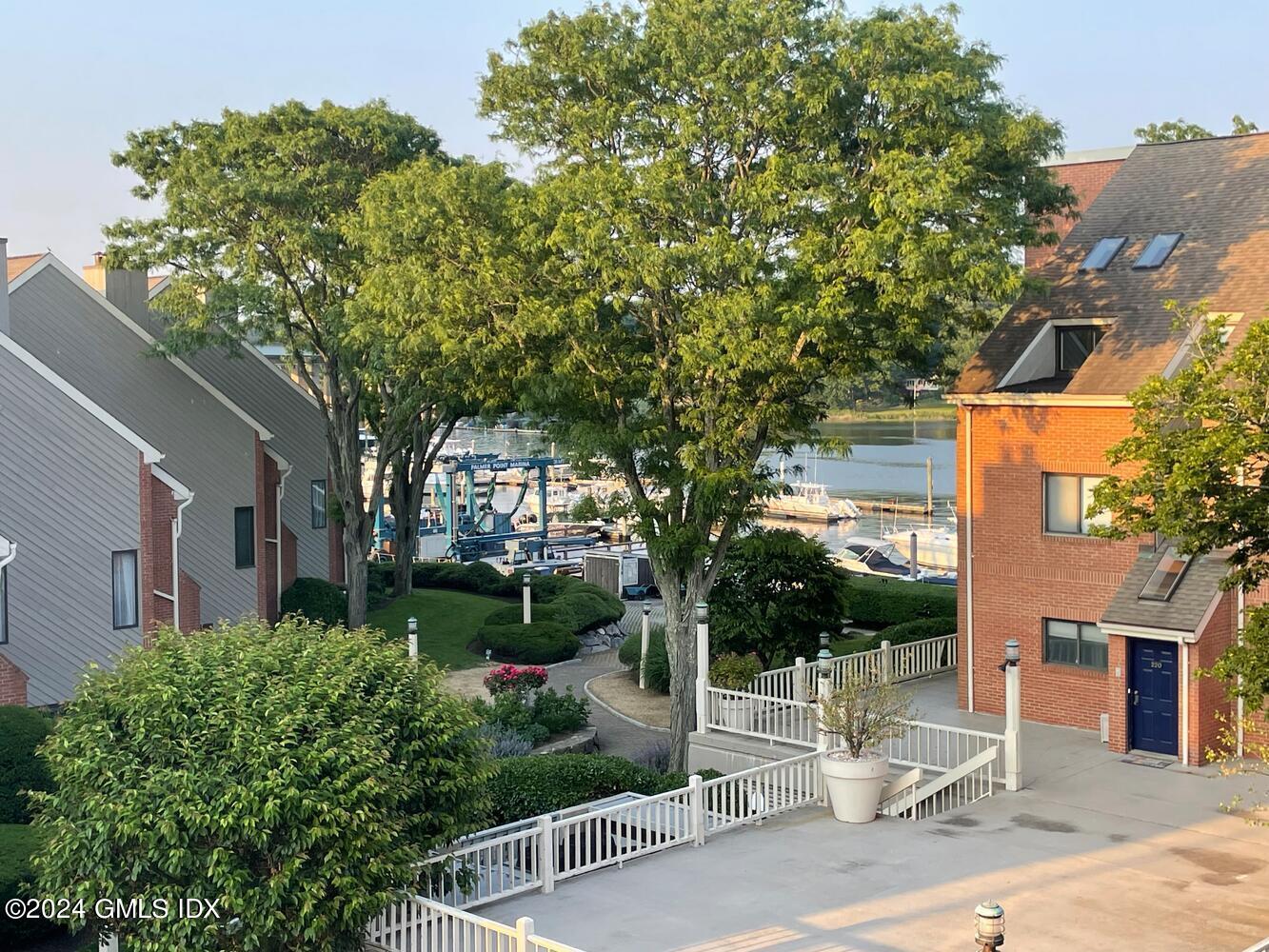 9 River Road, Unit 418 Cos Cob, CT 06807 - Photo 15 of 41 View from Balcony