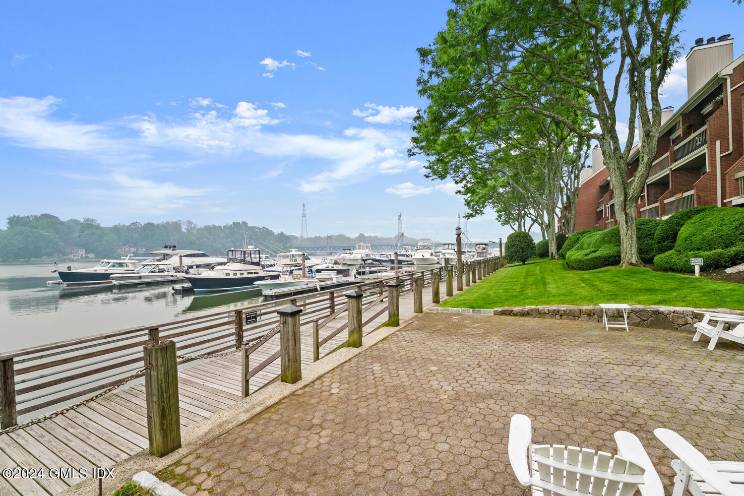 9 River Road, Unit 418 Cos Cob, CT 06807 - Photo 27 of 41 Palmer Point Back Patio