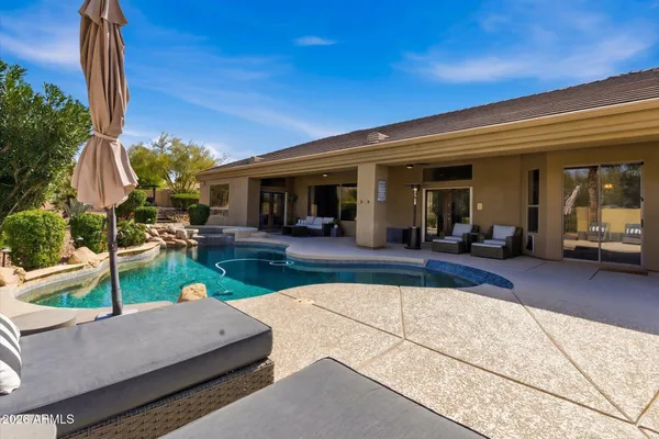 a view of outdoor space yard deck and living room