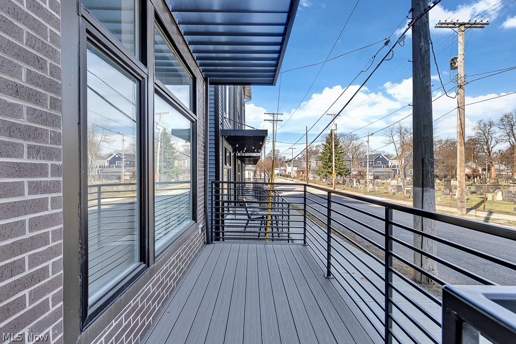 3601 Bailey Avenue Cleveland, OH 44113 - Photo 2 of 22 View of balcony