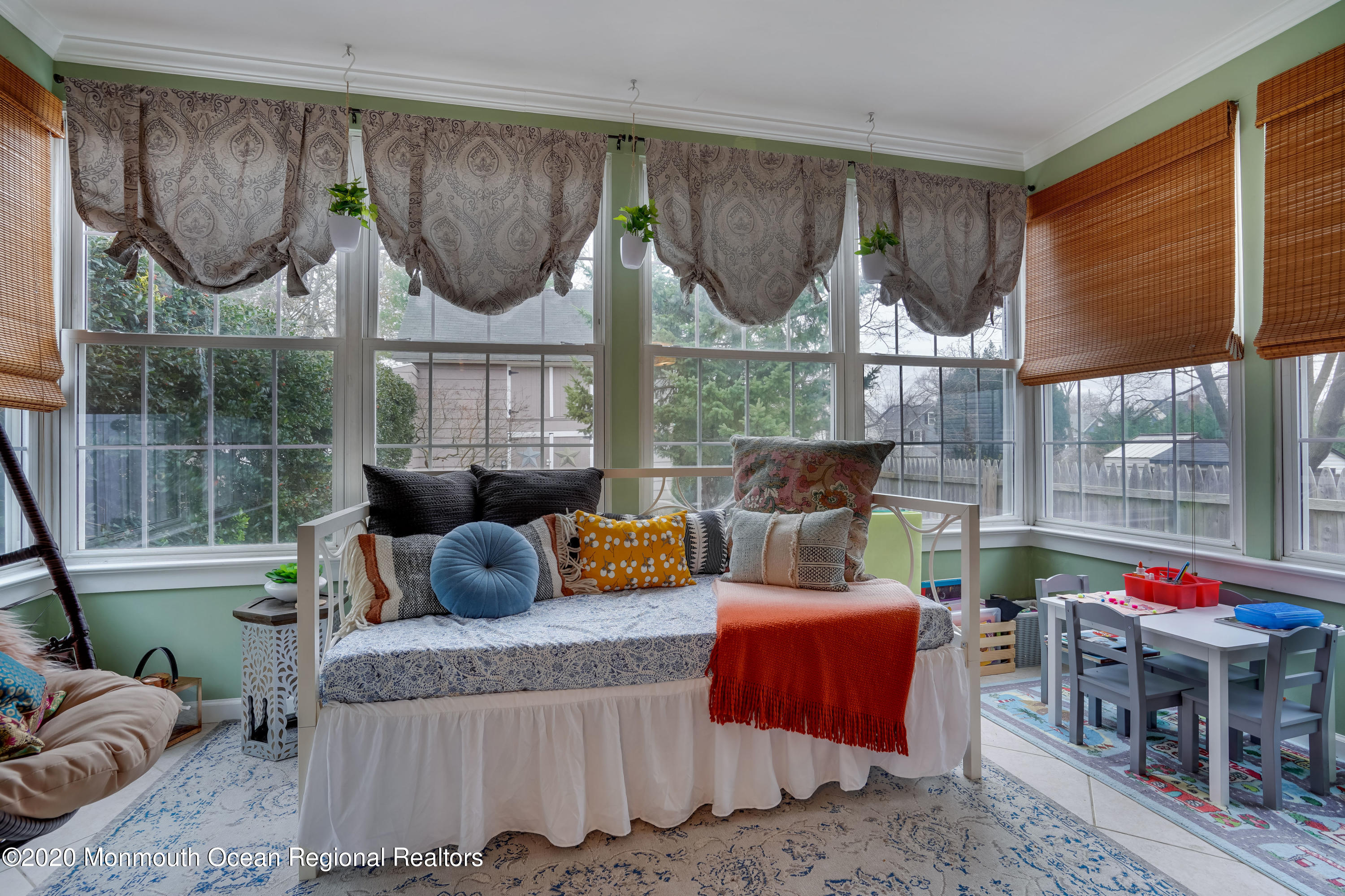 300 Spring Street Red Bank, NJ 07701 - Photo 11 of 25 a living room with furniture and a floor to ceiling window