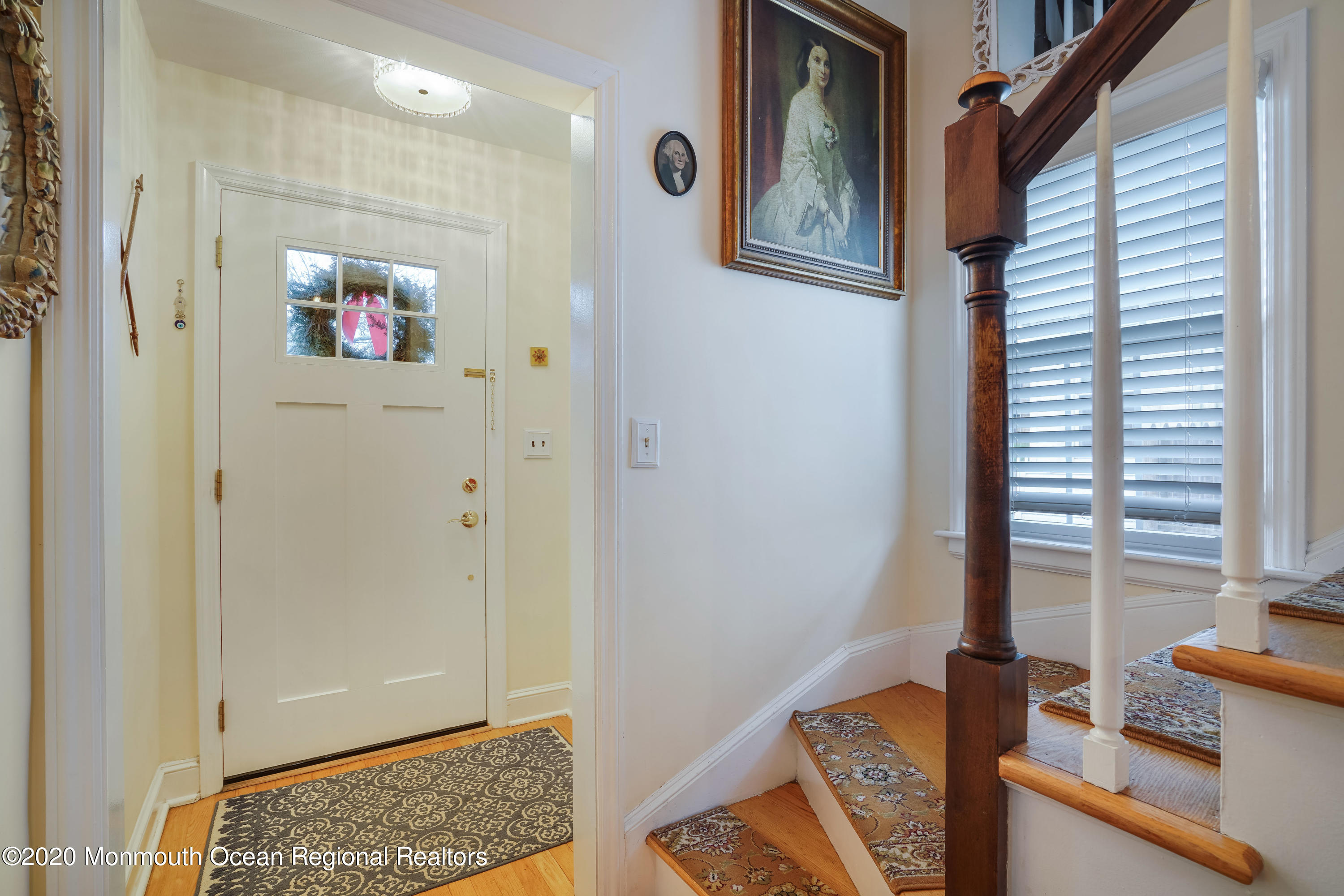 300 Spring Street Red Bank, NJ 07701 - Photo 3 of 25 a view of an entryway with wooden floor