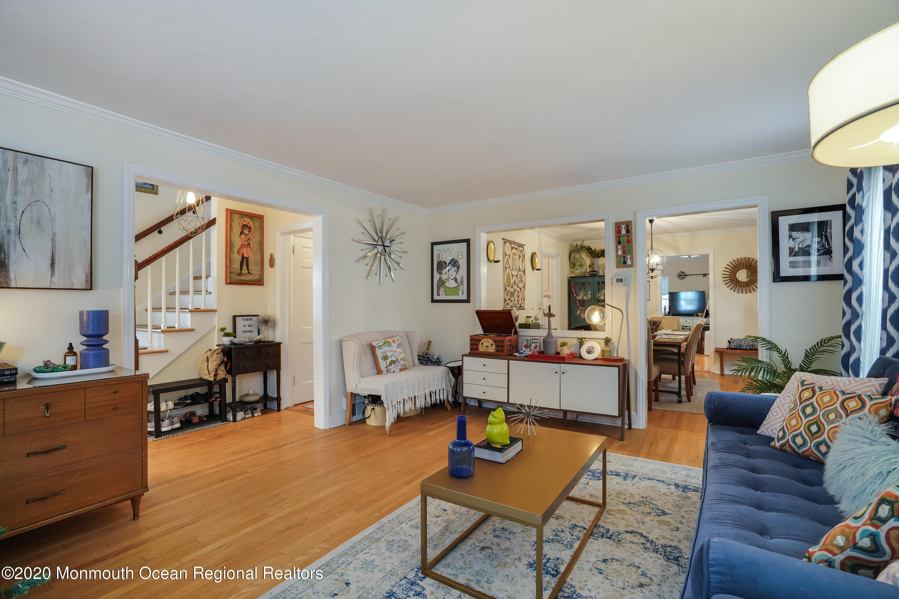 300 Spring Street Red Bank, NJ 07701 - Photo 7 of 25 a living room with furniture and wooden floor