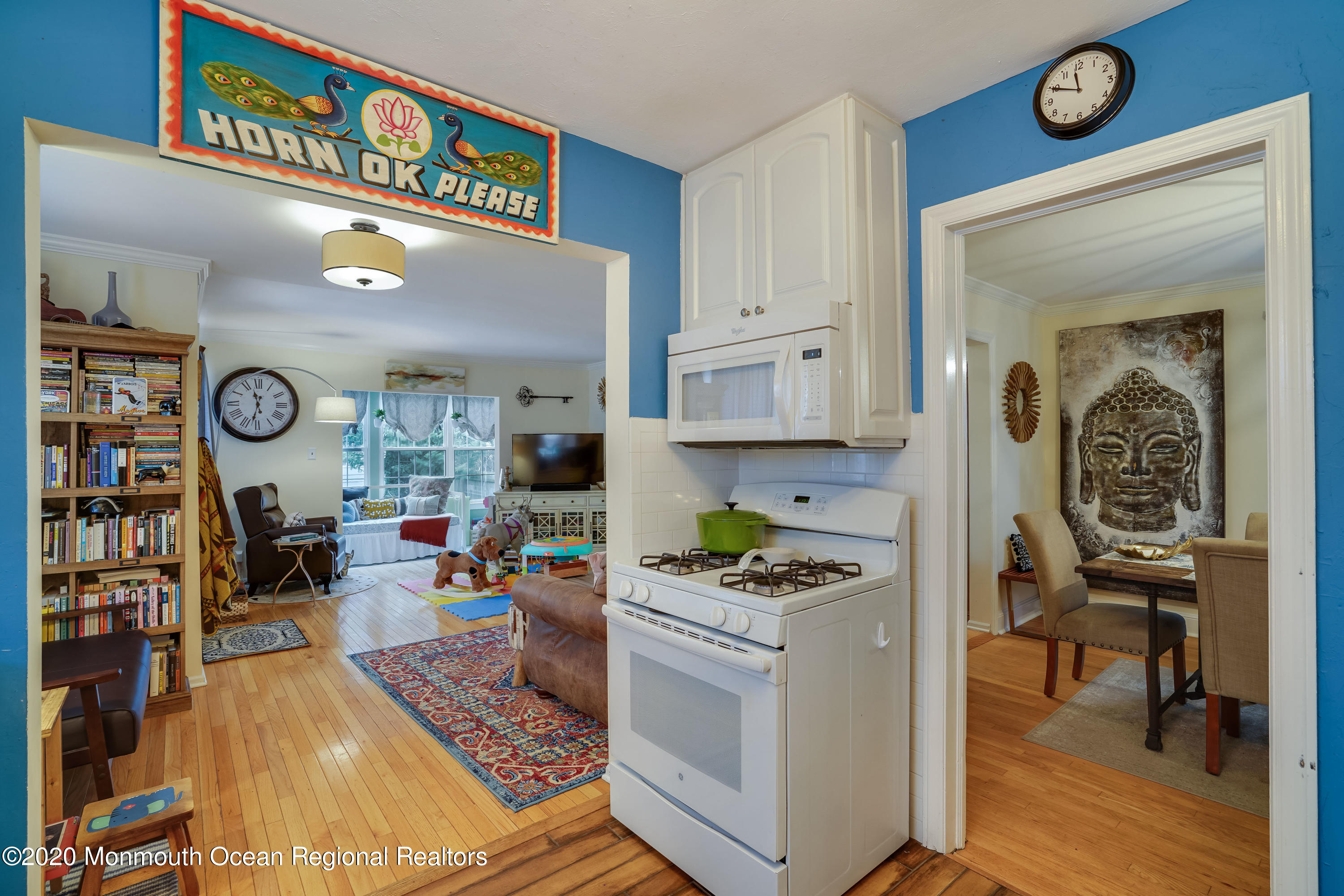 300 Spring Street Red Bank, NJ 07701 - Photo 10 of 25 a view of kitchen appliances and wooden floor