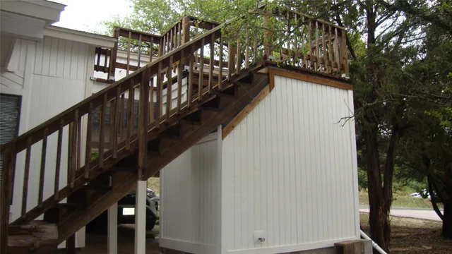 a view of outdoor space and trees