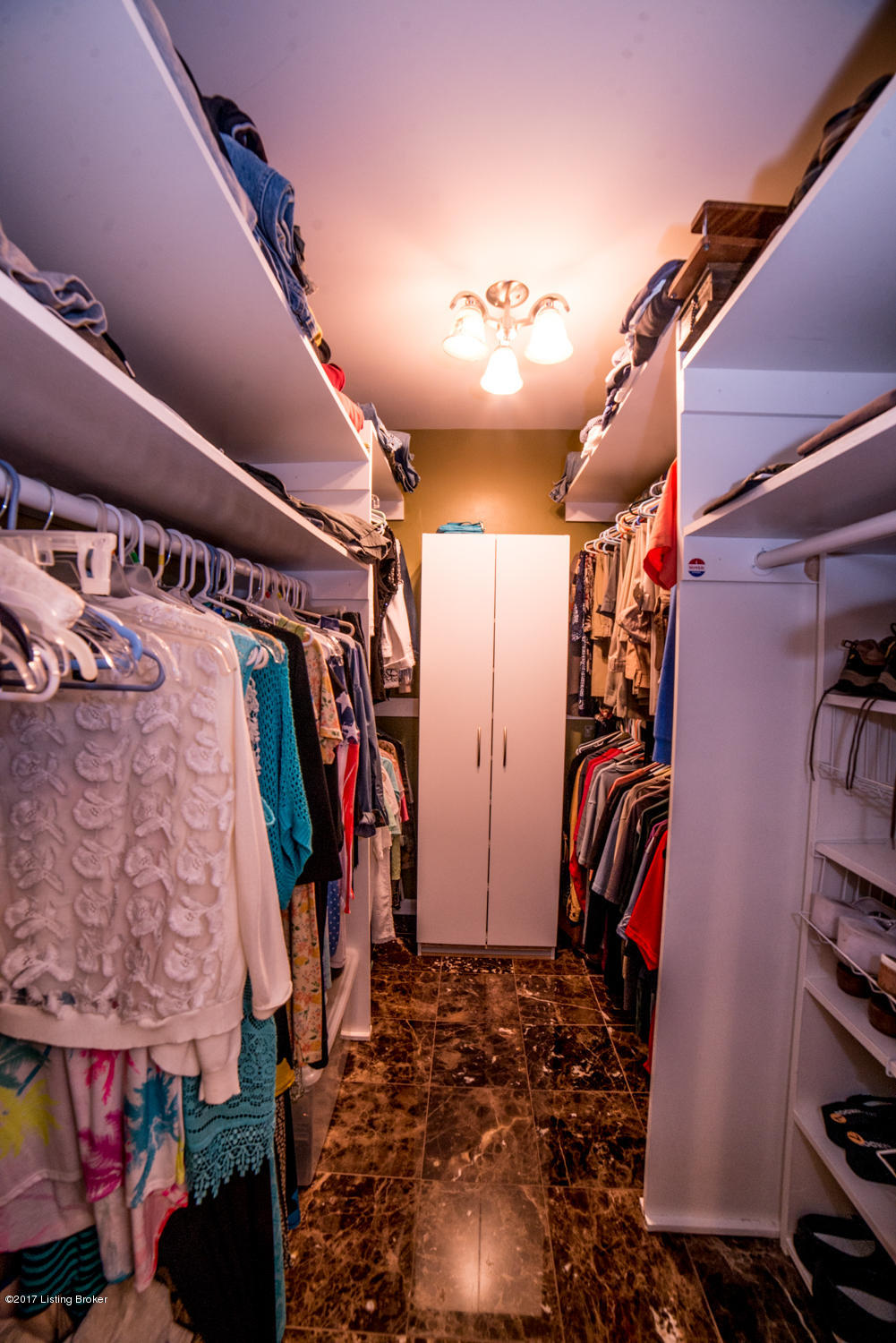 10907 Sun Ridge Road Goshen, KY 40026 - Photo 51 of 71 Master hosts a generous walk-in closet with built-in shelving