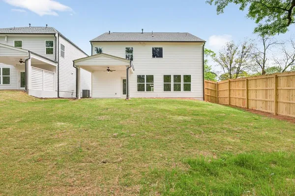 a city view with tall buildings