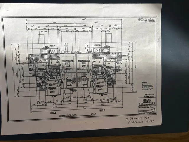 a view of a glass door