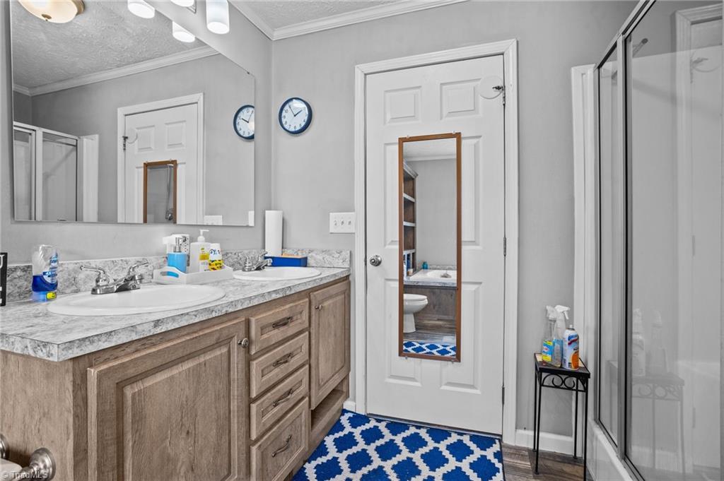 1792 Hill Road Lexington, NC 27292 - Photo 19 of 48 Primary bathroom with separate standalone shower.
