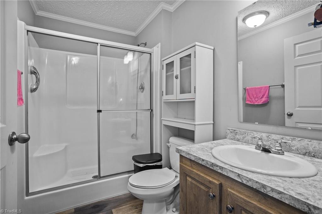 1792 Hill Road Lexington, NC 27292 - Photo 24 of 48 Full bathroom with vanity and separate shower.