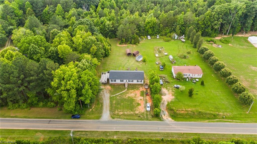 1792 Hill Road Lexington, NC 27292 - Photo 30 of 48 Overhead view of the house and street.