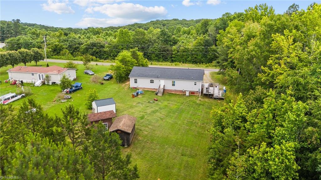 1792 Hill Road Lexington, NC 27292 - Photo 32 of 48 Overhead view of the backyard.