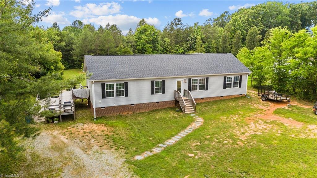 1792 Hill Road Lexington, NC 27292 - Photo 37 of 48 Overhead front view of the home.