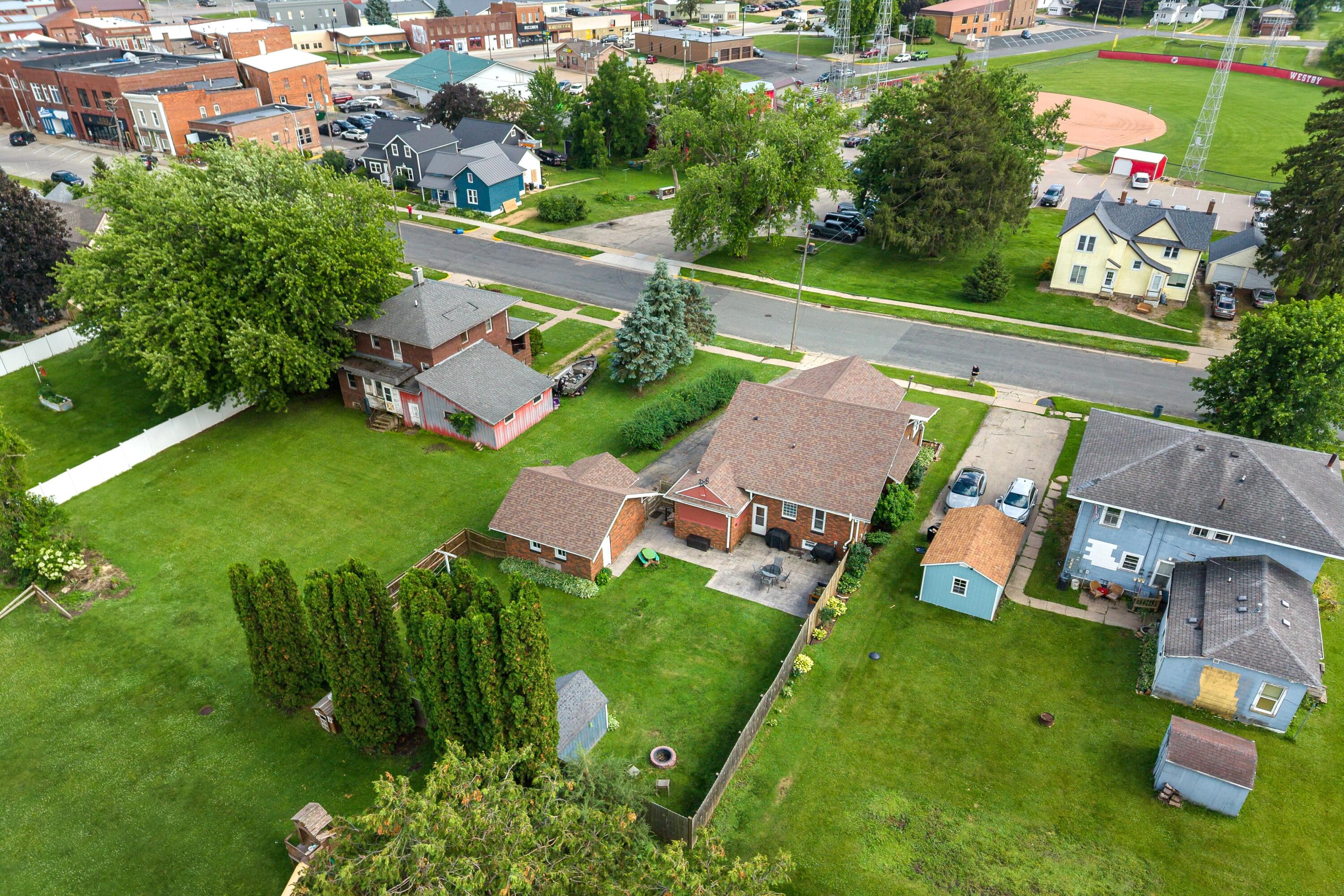 214 West State Street Westby, WI 54667 - Photo 36 of 38 Aerial View Of Property