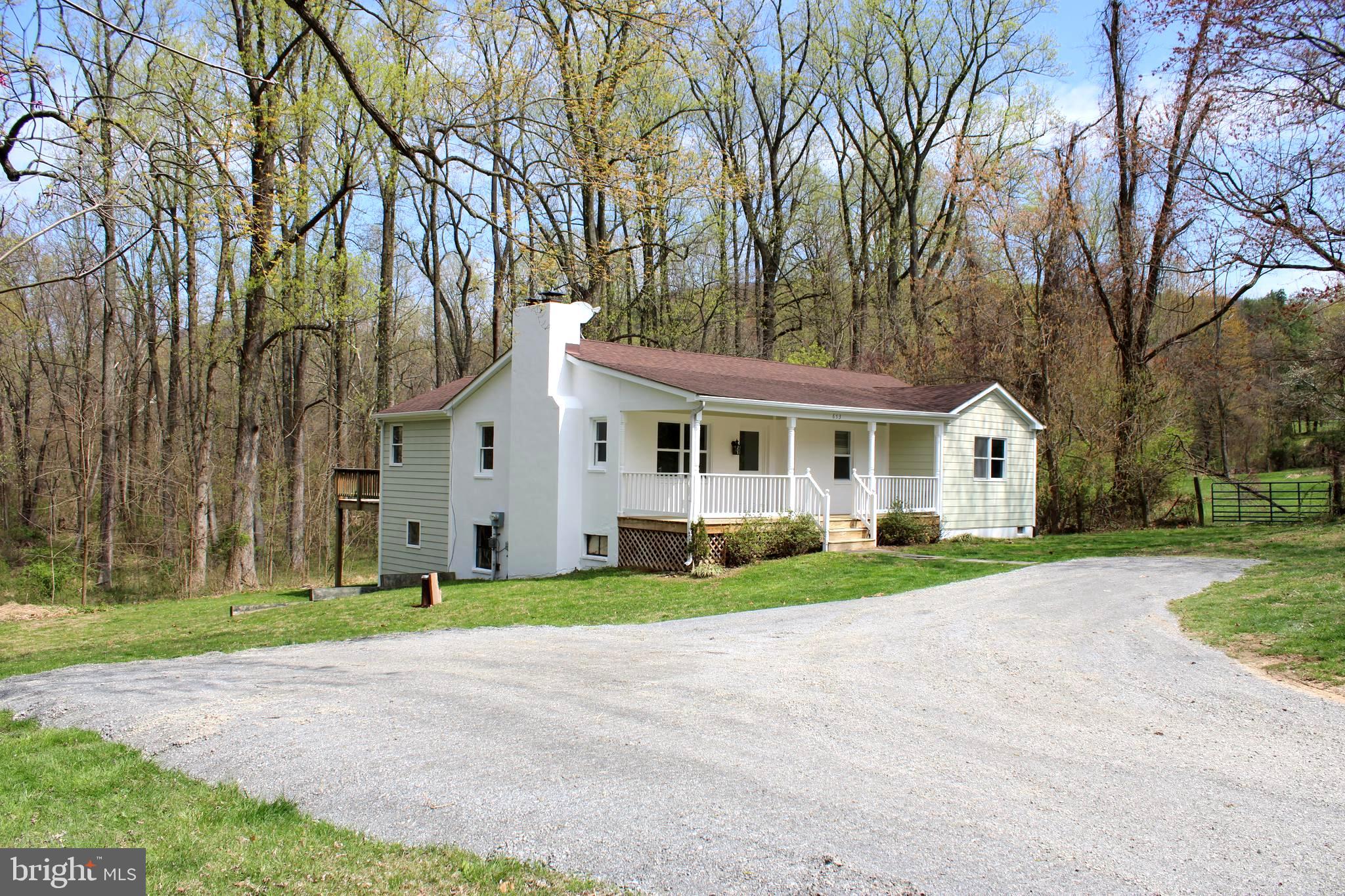 653 Pine Grove Road Bluemont, VA 20135 - Photo 30 of 30 Gravel Driveway with lots of parking