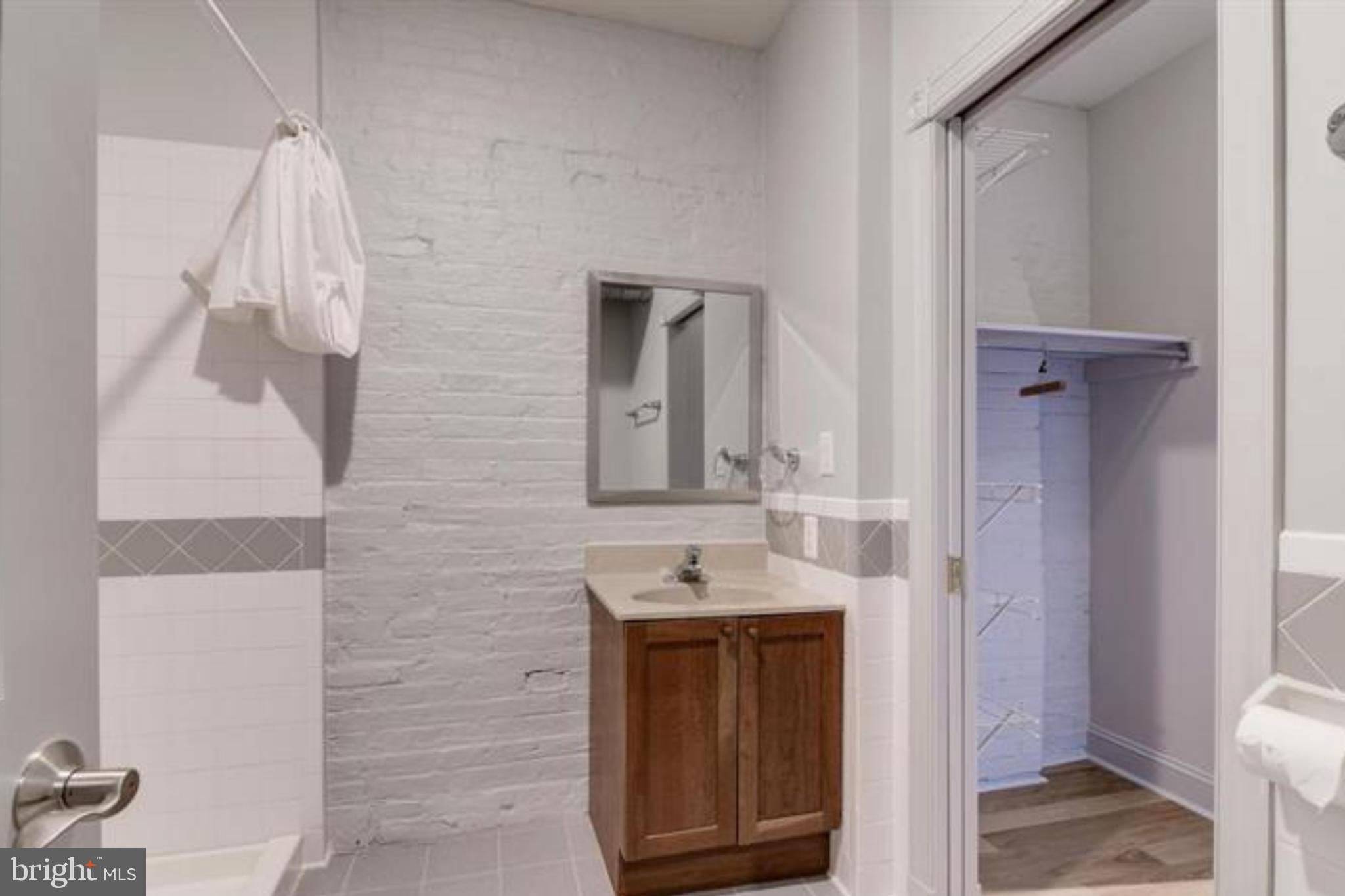 28 East Patrick Street, Unit 2 Frederick, MD 21701 - Photo 4 of 13 a bathroom with a sink and a mirror