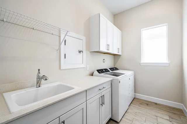 a view of a garden from a window