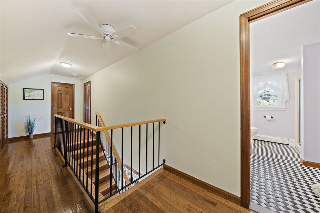 45 Pond Circle Mashpee, MA 02649 - Photo 19 of 26 a view of a hallway with wooden floor