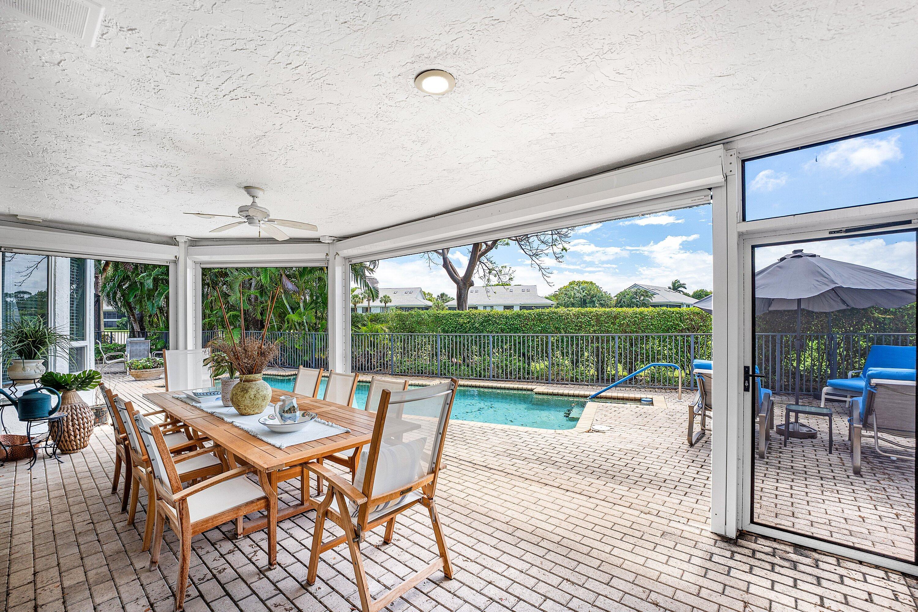 5433 Steeple Chase Boca Raton, FL 33496 - Photo 21 of 76 Electric screen patio