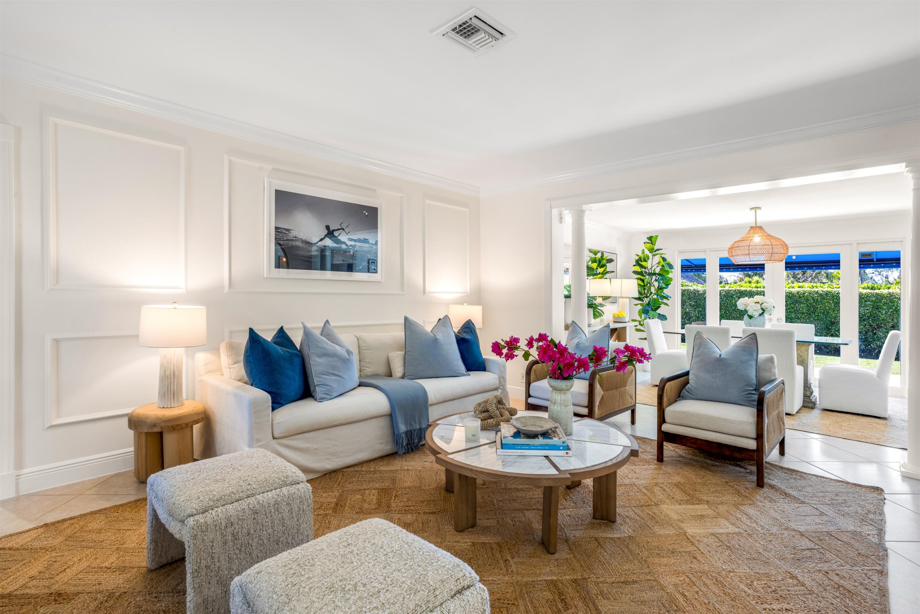 481 Northwest 5th Avenue Boca Raton, FL 33432 - Photo 6 of 28 a living room with furniture and a large window