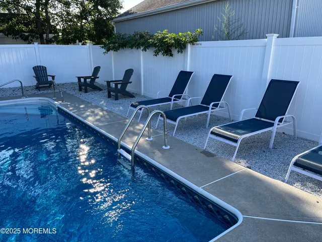 a view of a outdoor space with seating area