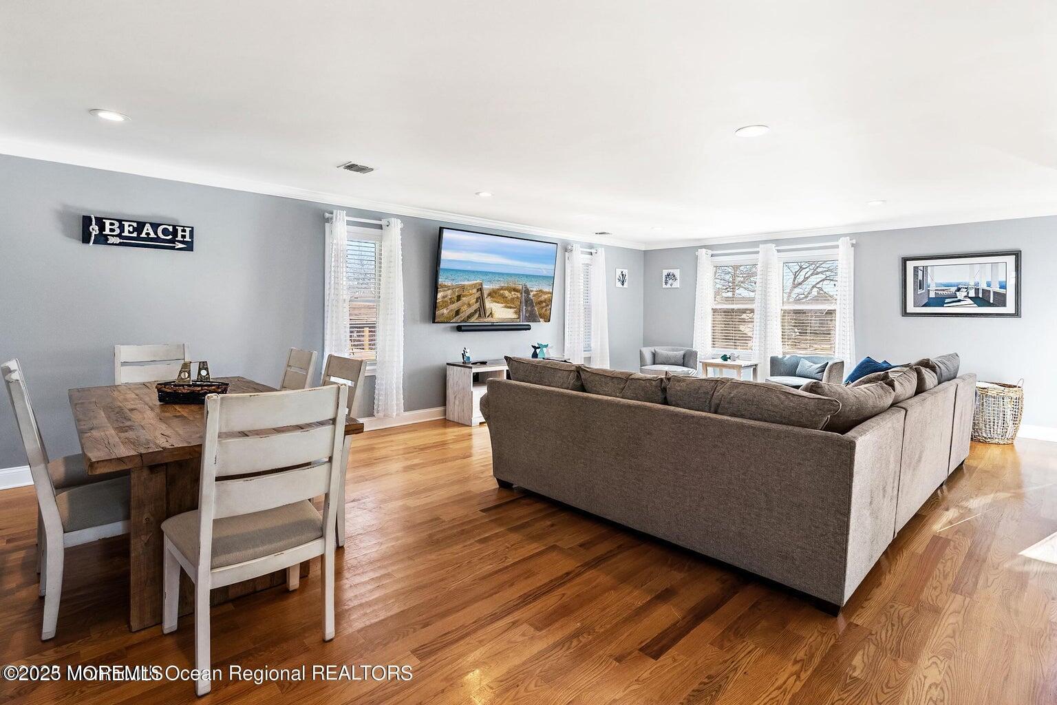 32 Niblick Street Point Pleasant Beach, NJ 08742 - Photo 7 of 31 a living room with furniture kitchen view and a window