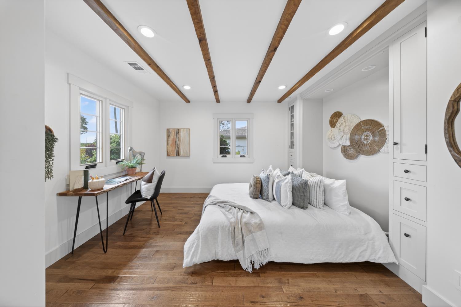 14621 East 8 Mile Road Linden, CA 95236 - Photo 15 of 38 a bedroom with furniture and a large window