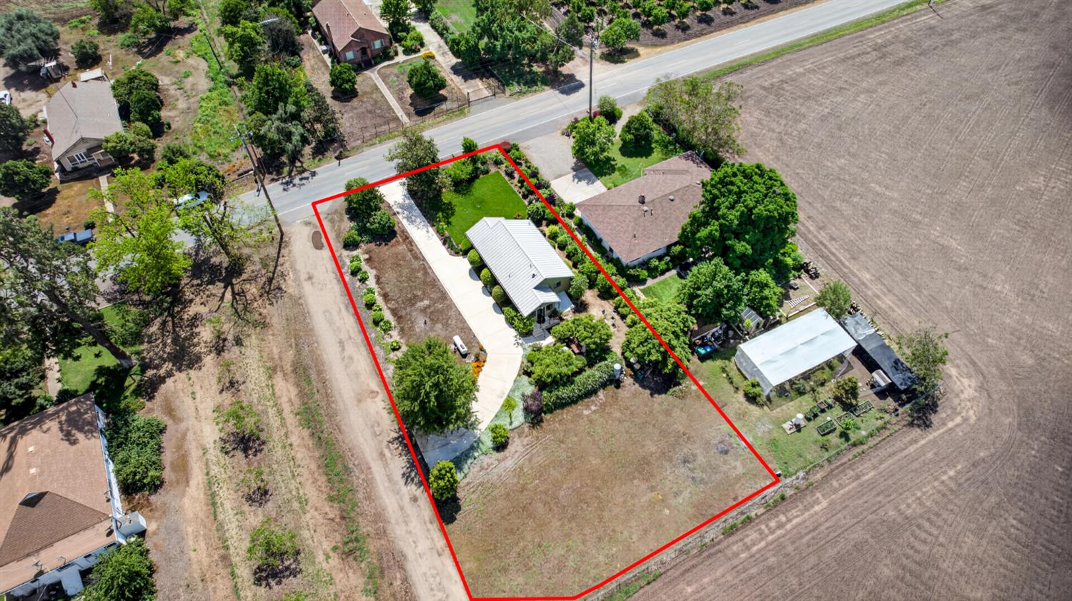 14621 East 8 Mile Road Linden, CA 95236 - Photo 34 of 38 an aerial view of a house