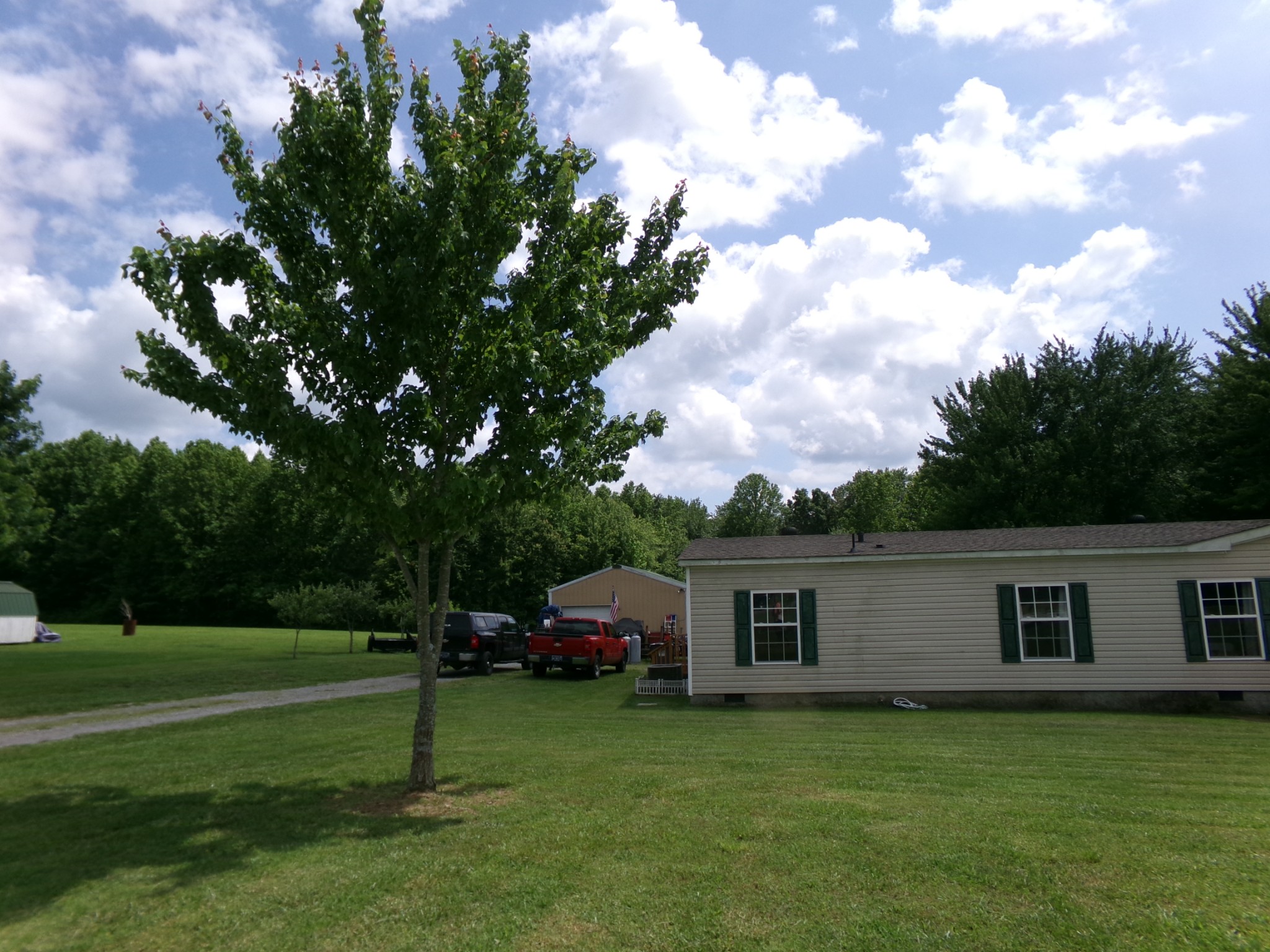 258 Paul Thompson Road Bethpage, TN 37022 - Photo 3 of 23 a front view of a house with garden