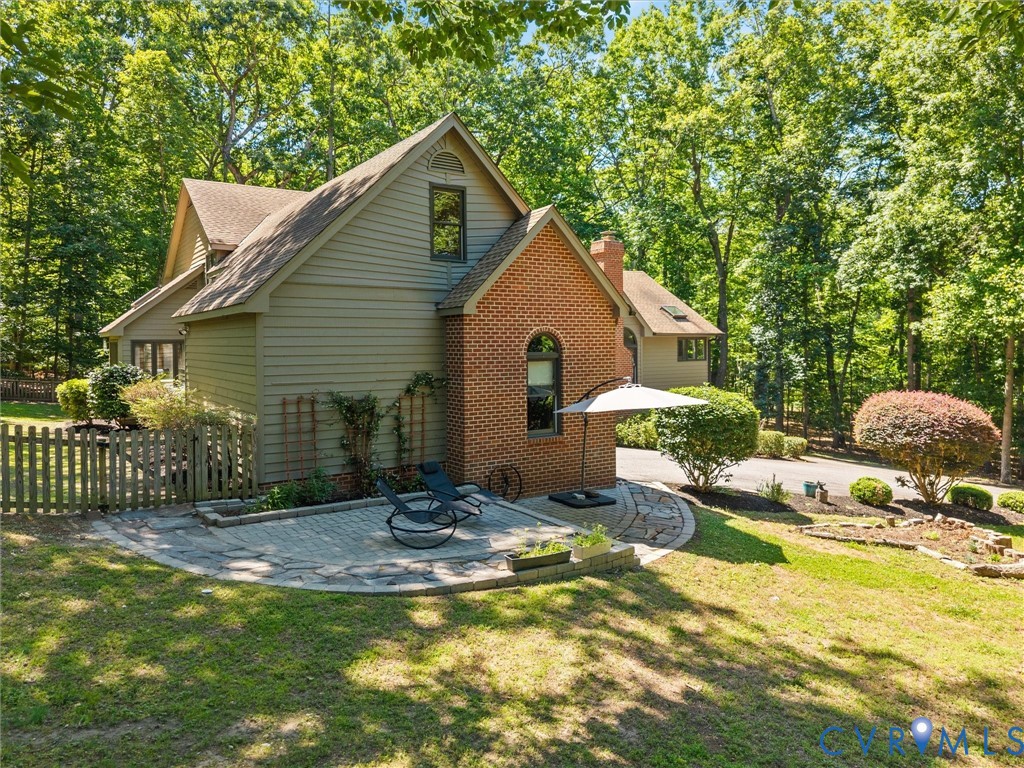 3201 St Stephens Way Midlothian, VA 23113 - Photo 66 of 72 a view of a house with backyard and sitting area