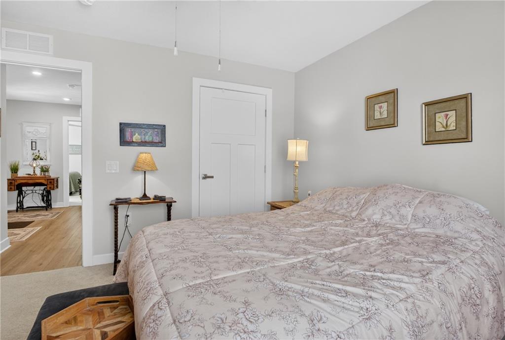 105 Horseshoe Loop Washington, PA 15301 - Photo 36 of 49 a bedroom with a bed and a couch