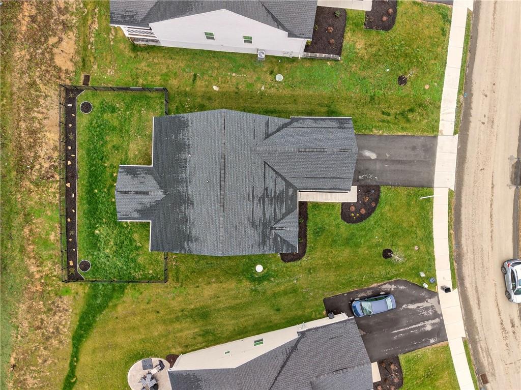 105 Horseshoe Loop Washington, PA 15301 - Photo 41 of 49 an aerial view of a house with a garden