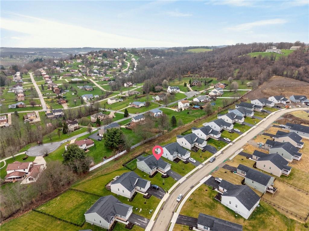 105 Horseshoe Loop Washington, PA 15301 - Photo 47 of 49 an aerial view of residential houses with outdoor space
