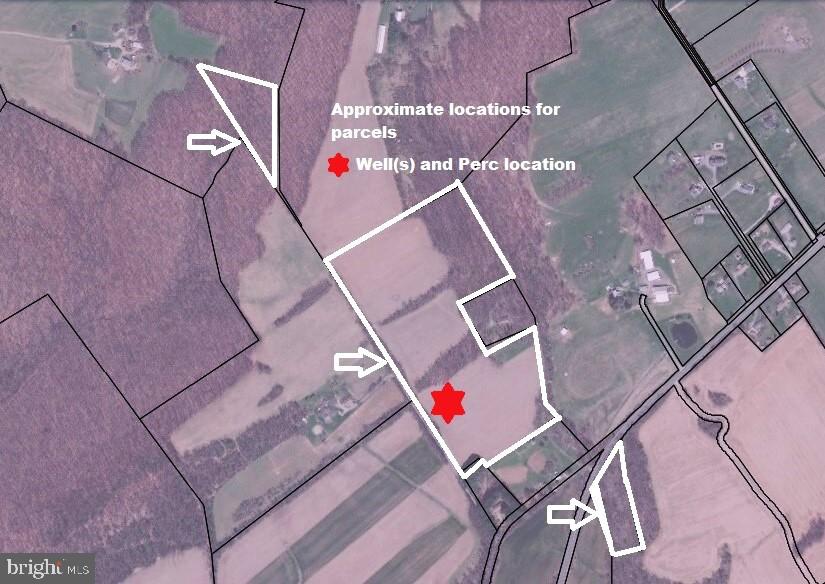 Bachmans Valley Road Westminster, MD 21157 - Photo 2 of 2 Parcels, well and perc location (approx.)
