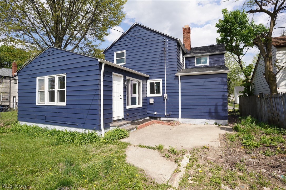 3932 Strandhill Road Cleveland, OH 44128 - Photo 2 of 27 Rear view of property with a patio area
