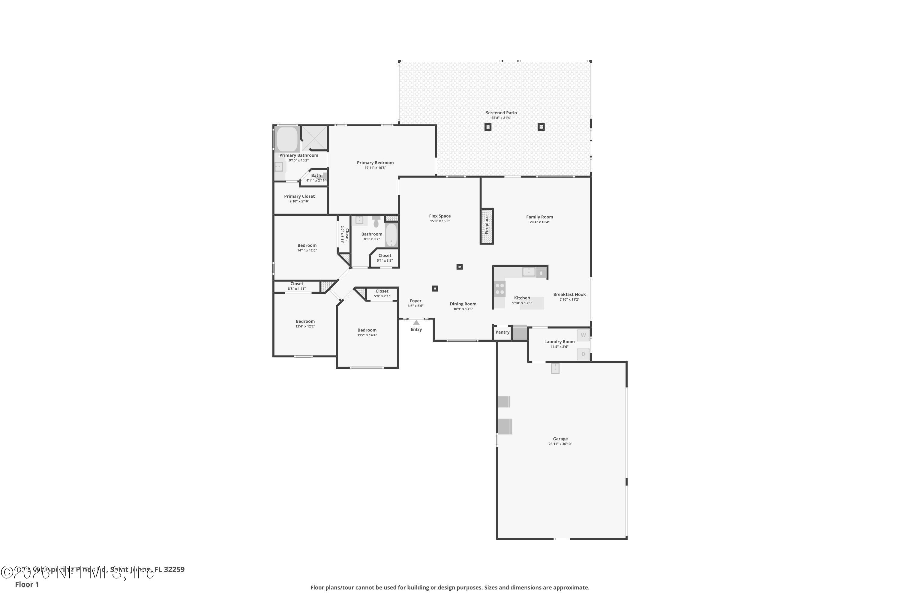 1275 Whispering Pines Road St. Johns, FL 32259 - Photo 73 of 73 1-floor-1