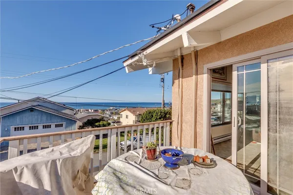 a view of balcony and deck