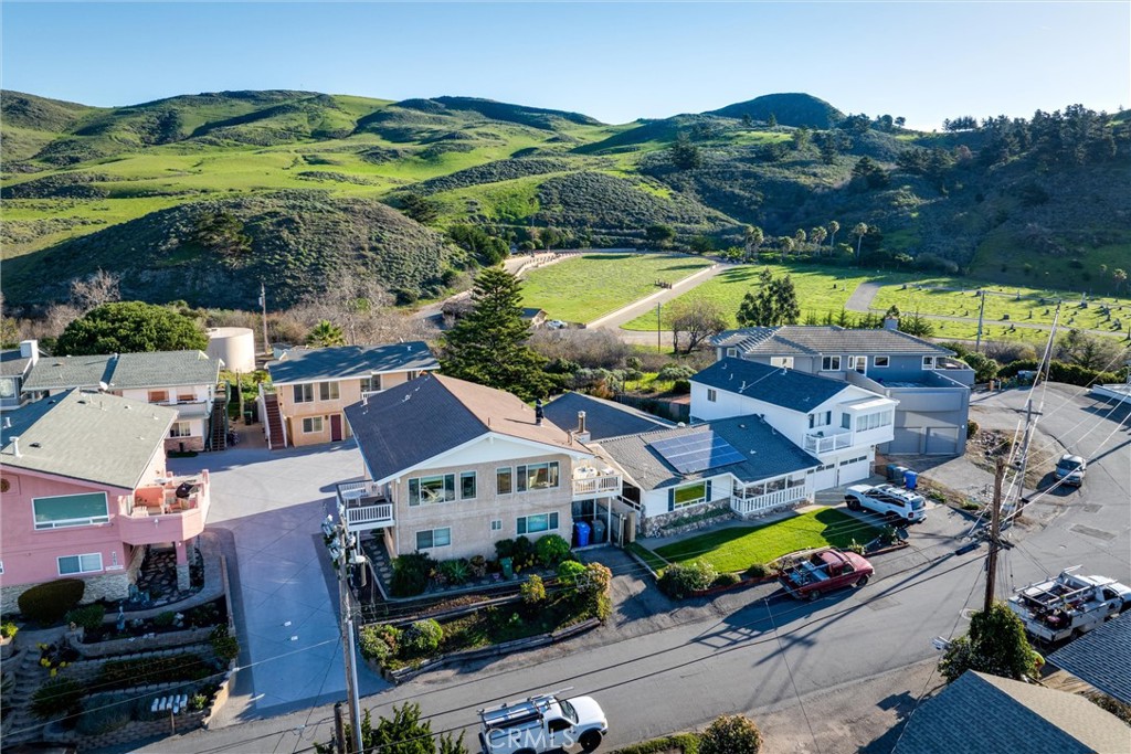 2023 Circle Cayucos, CA 93430 - Photo 40 of 44 an aerial view of a house with a garden
