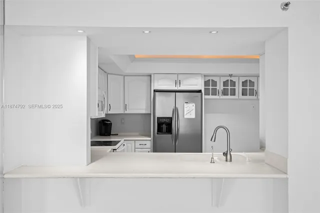 a view of empty room