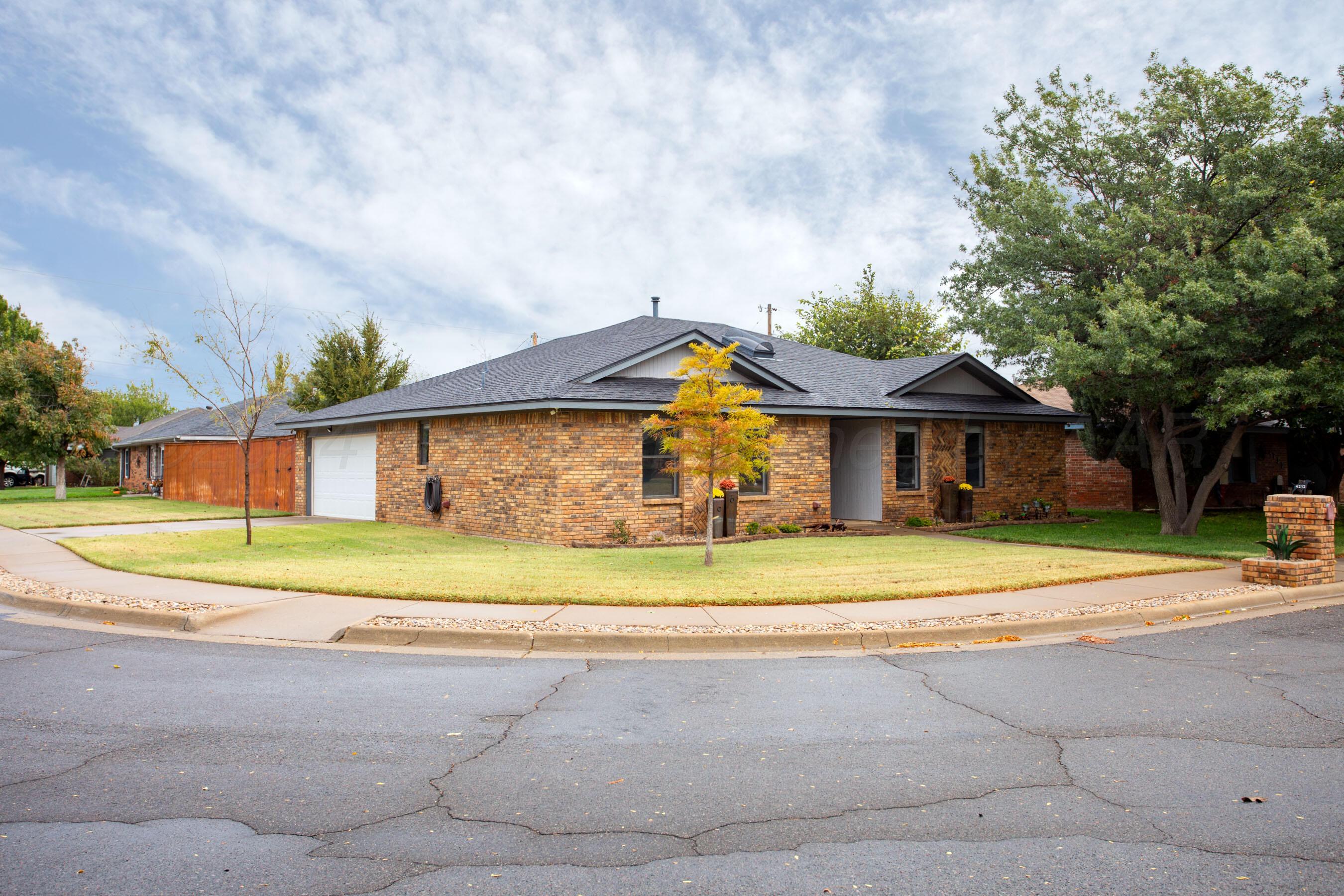 Front Side View/Corner Lot