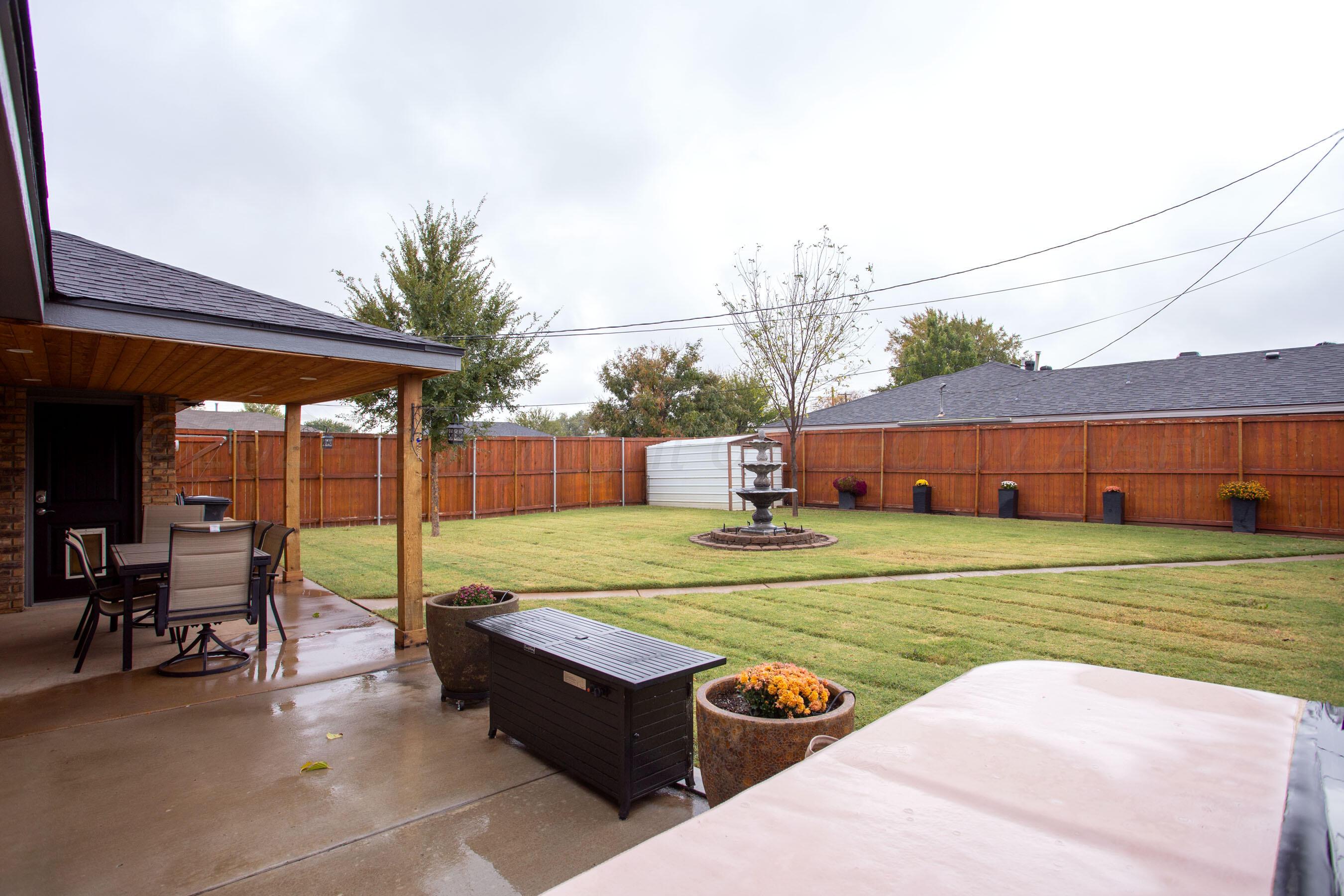 4212 Jamie Trail Amarillo, TX 79110 - Photo 24 of 27 Backyard
