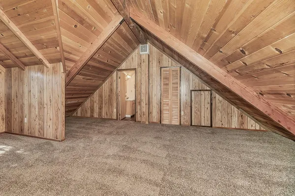 a view of an front door
